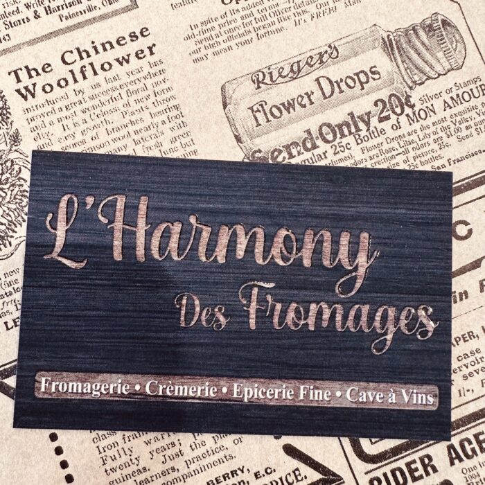 L’Harmony Des Fromages